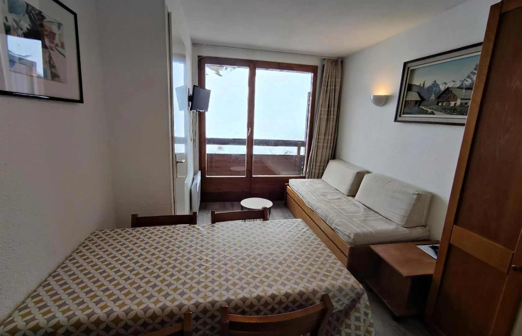 Residence Les Drus - 2 Pieces Cabine 4 Personnes Plagne Soleil Mae-9354 La Plagne