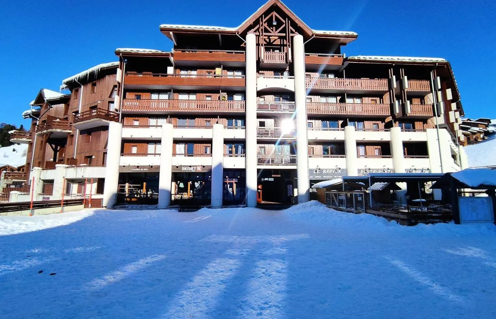 Residence Les Drus - 2 Pieces Cabine 4 Personnes Plagne Soleil Mae-9354 La Plagne Apartment